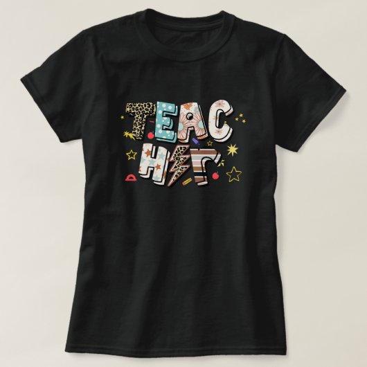 leraar t-shirt (Design voorkant)