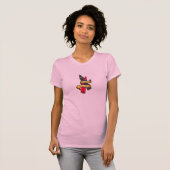 Leraar T-Shirt voorschoolse school -  Tattoo Crayo (Voorkant volledig)