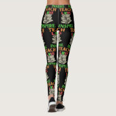 Leraar Teach Love Inspire Leggings (Achterkant)