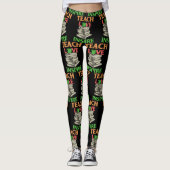 Leraar Teach Love Inspire Leggings (Voorkant)
