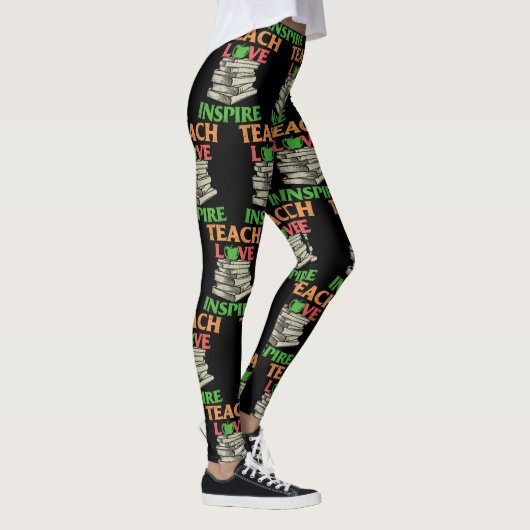 Leraar Teach Love Inspire Leggings (Rechts)