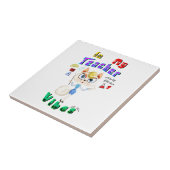 Leraar Tegeltje (Zijkant)