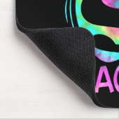 Leraar Terug naar school Apple Tie Dye Funny First Muismat (Hoek)