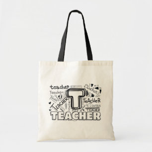 Leraar Terug naar School Canvas tas