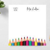 Leraar Terug naar school Einde van het jaar Gift C Notitieblok