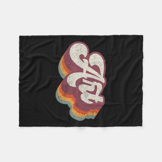 Leraar terug naar school fleece deken (Voorkant (Horizontaal))