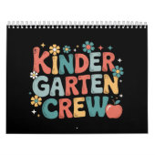 Leraar terug naar school Kindergarten Crew Kalender (Hoes)