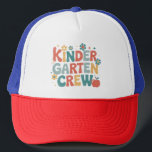 Leraar terug naar school Kindergarten Crew Trucker Pet<br><div class="desc">Leraar terug naar school Kindergarten Crew</div>