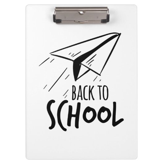 Leraar terug naar school klembord (Voorkant)