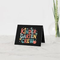 Leraar Terug naar school kleuterklas team