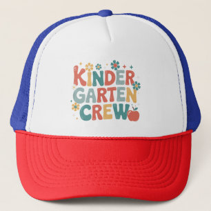 Leraar Terug naar school kleuterklas team Trucker Pet