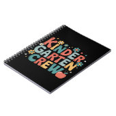 Leraar Terug naar school kleuterschool bemanning Notitieboek (Linkerzijde)