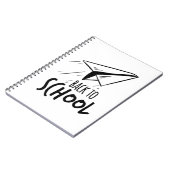 Leraar terug naar school notitieboek (Linkerzijde)