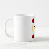 Leraar terug naar school sjabloon Mok (Links)