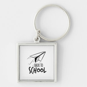 Leraar terug naar school sleutelhanger