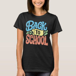 Leraar terug naar school t-shirt