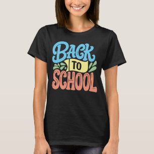 Leraar terug naar school t-shirt