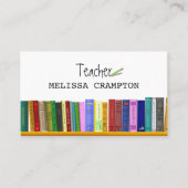 leraar | Thuisonderricht Visitekaartje (Voorkant)