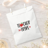 Leraar Tribe Arrow en Heart Favor Bag Bedankzakje (Geknipt)
