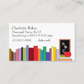 Leraar/Tutor Visitekaartje (Voorkant)