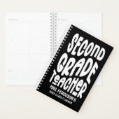 Leraar Tweede Klas Minimalistische Tekst Planner (Display)
