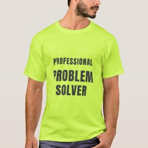 Leraar Typografie voor Beroepsmatige Probleemoplos T-shirt