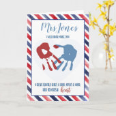 leraar u hebt een handdruk achtergelaten op onze h kaart (Gele Bloem)