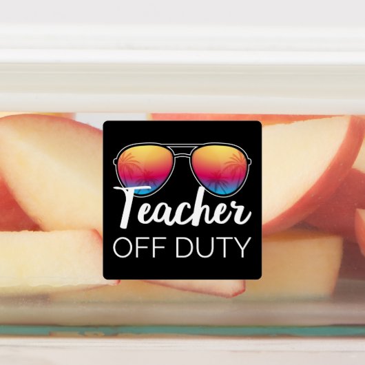 Leraar uit dienst I Labels (Aangebracht)