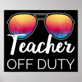 Leraar uit dienst I Poster (Voorkant)