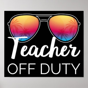 Leraar uit dienst I Poster