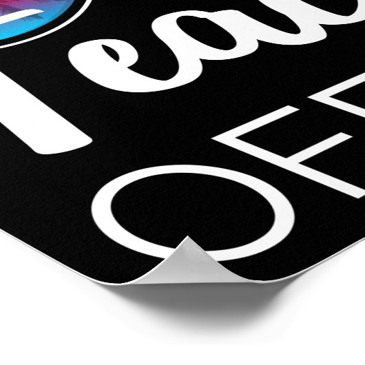 Leraar uit dienst I Poster (Hoek)