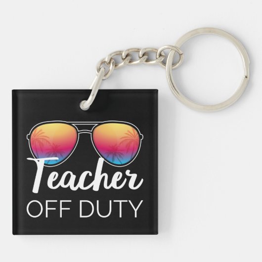 Leraar uit dienst I Sleutelhanger (Achterkant)