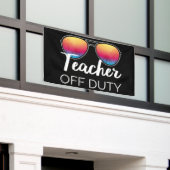 Leraar uit dienst I Spandoek (Buitenkant Gebouw)