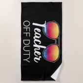 Leraar uit dienst I Strandlaken (Voorkant)