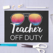 Leraar uit dienst I Tissuepapier (Craft)