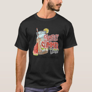 Leraar uit dienst Summer Break Sweet Summer Time 5 T-shirt