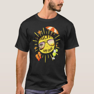 Leraar uit dienst Zonnebril Beach T-shirt