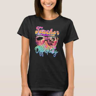 Leraar uit dienst Zonnebril Beach Zondag T-shirt