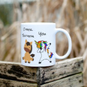 Leraar Unicorn Horse Funny Gift Teaching Koffiemok
