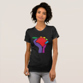 Leraar UniTee (regenboog voor zwarte shirten) T-shirt (Voorkant volledig)