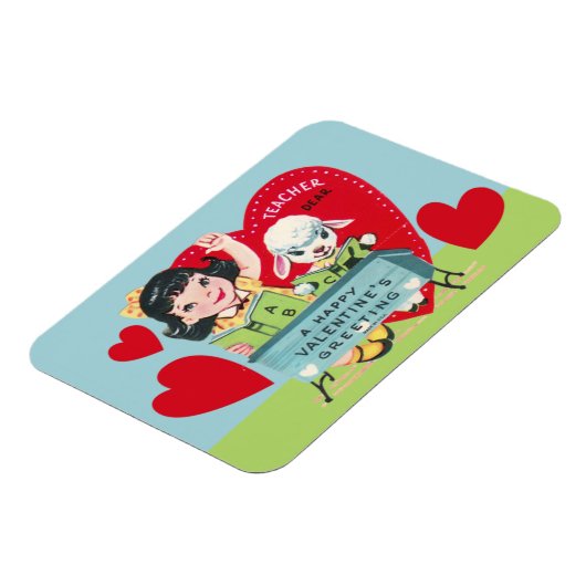  leraar Valentijn Magneet (Linkerzijde)