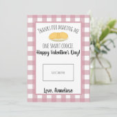 Leraar Valentijn Smart Cookie Cookie-kaartje Bedankkaart (Staand voorkant)