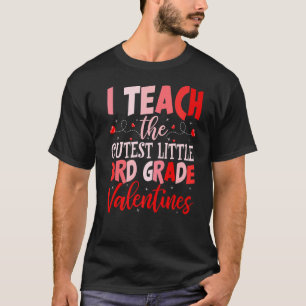 Leraar Valentijnsdag Ik geef de Schattigee 3e Gra  T-shirt