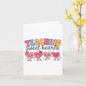Leraar Valentijnsdag Vrouwen Mijn Cl Is Vol Zoet Kaart (Gele Bloem)