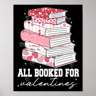 Leraar Valentijnskaarten Allemaal Geboekt Voor Val Poster
