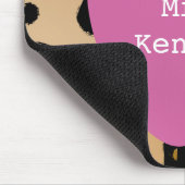 Leraar van Apple van de Druk van de luipaard de Muismat (Hoek)