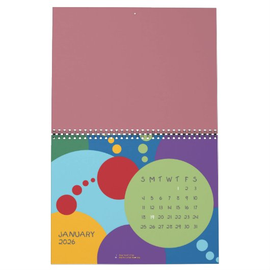 Leraar van de derde klas, Lerarendag Avery Mini Mu Kalender (Jan 2026)