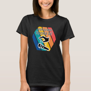 Leraar van de middelbare school uit Mic Drop Appre T-shirt