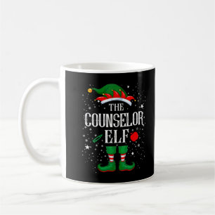 Leraar van de raad ELF Merry Kerstmis kerstman Koffiemok