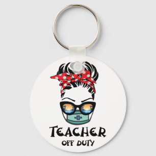 Leraar van dienst Bun Beach Sunset Teacher Sleutelhanger